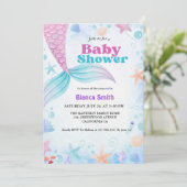 Nautisch onder het Zee Baby shower Kaart (Staand voorkant)