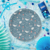 Nautisch onder het Zee Baby shower Papieren Bordje (Feest)