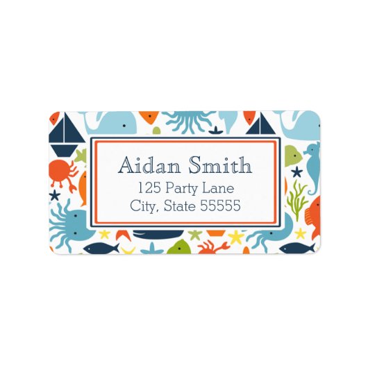 Nautisch, Onder het Zee Etiket (Voorkant)