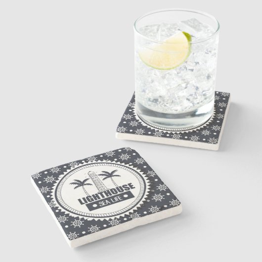 Nautisch onderzetter (Zijkant)