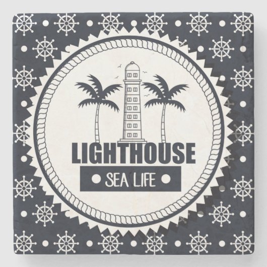 Nautisch onderzetter (Voorkant)