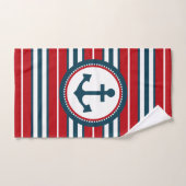 Nautisch ontwerp bad handdoek (Handdoek)