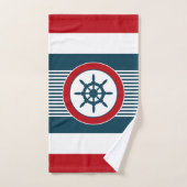 Nautisch ontwerp bad handdoek (Handdoek)