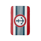 Nautisch ontwerp badmat (Voorkant Verticaal)