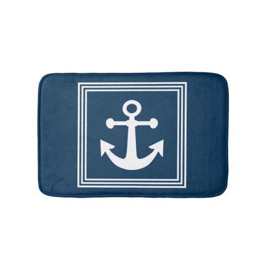 Nautisch ontwerp badmat (Voorkant)