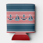 Nautisch ontwerp blikjeskoeler (Achterkant)