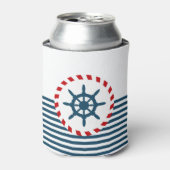 Nautisch ontwerp blikjeskoeler (Blikje Voorkant)