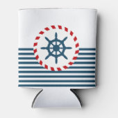 Nautisch ontwerp blikjeskoeler (Voorkant)