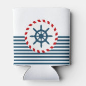 Nautisch ontwerp blikjeskoeler (Achterkant)