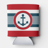 Nautisch ontwerp blikjeskoeler (Achterkant)