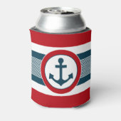 Nautisch ontwerp blikjeskoeler (Blikje Achterkant)