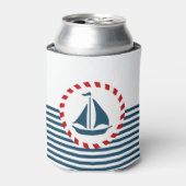 Nautisch ontwerp blikjeskoeler (Blikje Voorkant)