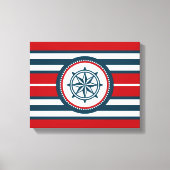 Nautisch ontwerp canvas afdruk (Voorkant)