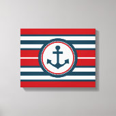Nautisch ontwerp canvas afdruk (Voorkant)