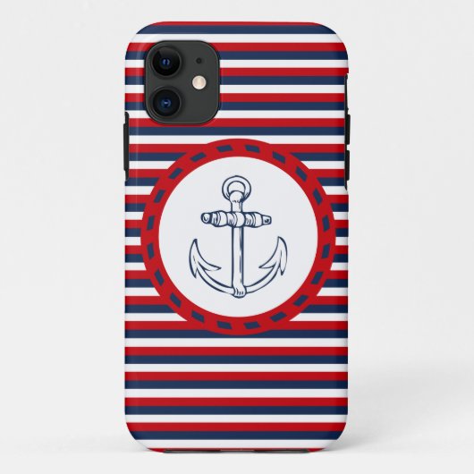 Nautisch ontwerp Case-Mate iPhone case (Achterkant)