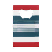 Nautisch ontwerp creditkaart flessenopener (Achterkant)