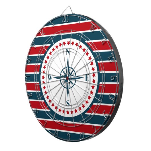 Nautisch ontwerp dartbord (Voorkant Rechts)