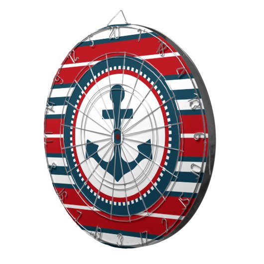 Nautisch ontwerp dartbord (Voorkant Rechts)