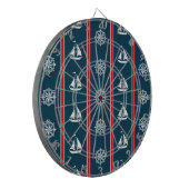 Nautisch ontwerp dartbord (Voorkant Links)