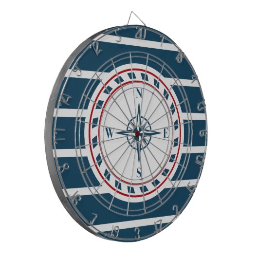 Nautisch ontwerp dartbord (Voorkant Links)