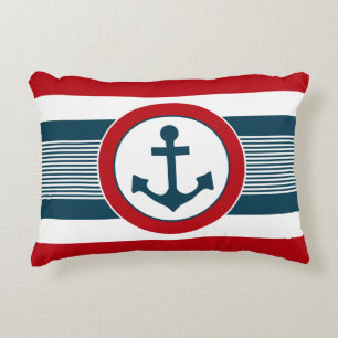 Nautisch ontwerp decoratief kussen