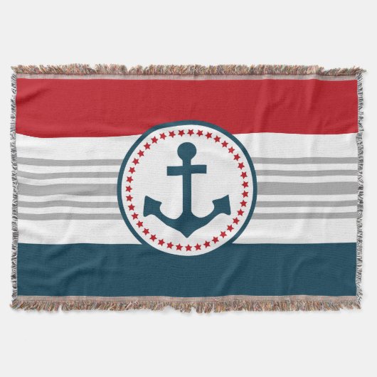 Nautisch ontwerp deken (Voorkant)