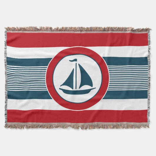 Nautisch ontwerp deken (Voorkant)