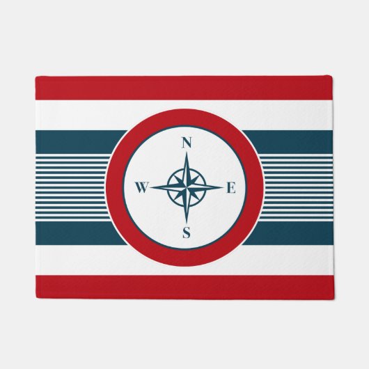 Nautisch ontwerp deurmat (Voorkant)
