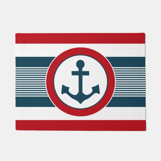 Nautisch ontwerp deurmat (Voorkant)