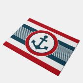 Nautisch ontwerp deurmat (Schuin)