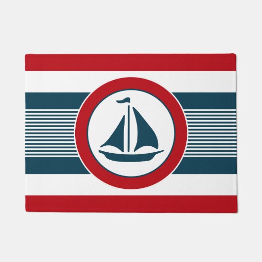 Nautisch ontwerp deurmat (Voorkant)