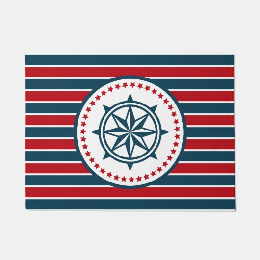 Nautisch ontwerp deurmat (Voorkant)