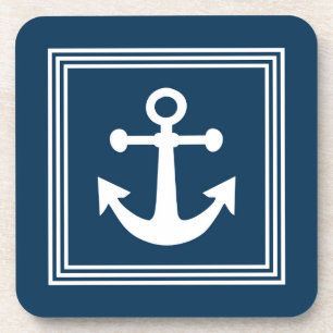 Nautisch ontwerp drankjes onderzetter