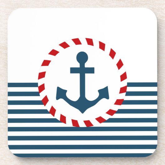 Nautisch ontwerp drankjes onderzetter (Voorkant)