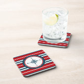 Nautisch ontwerp drankjes onderzetter (Rechterzijde)