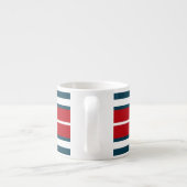 Nautisch ontwerp espresso kop (Achterkant)