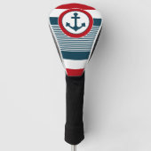 Nautisch ontwerp golfheadcover (Voorkant)