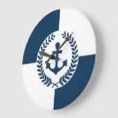 Nautisch ontwerp grote klok (Hoek)