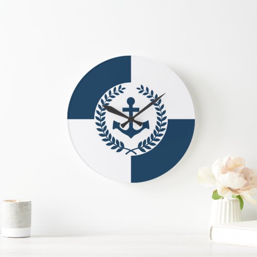 Nautisch ontwerp grote klok (Huis)