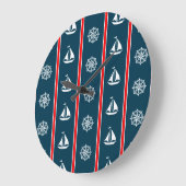 Nautisch ontwerp grote klok (Hoek)