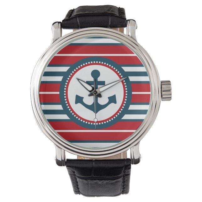 Nautisch ontwerp horloge (Voorkant)