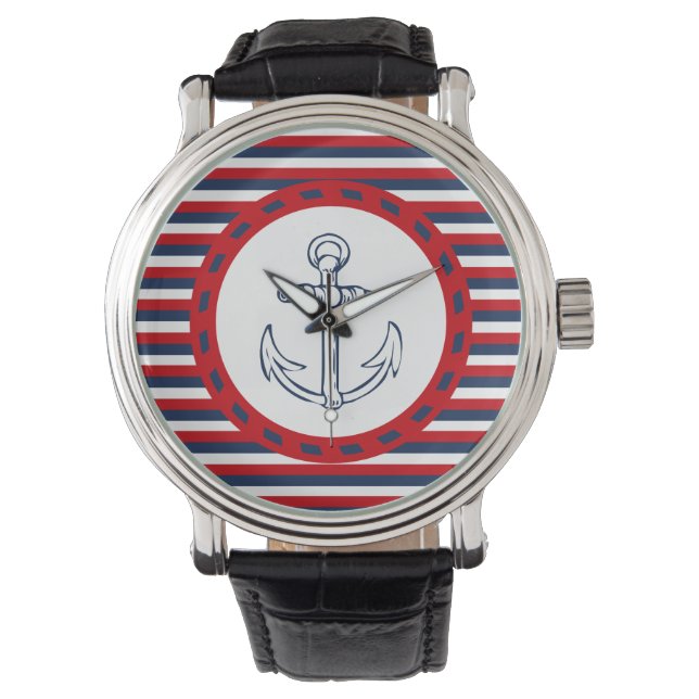 Nautisch ontwerp horloge (Voorkant)