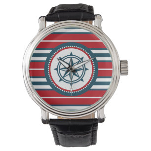 Nautisch ontwerp horloge