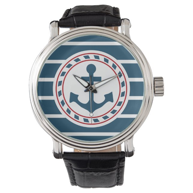 Nautisch ontwerp horloge (Voorkant)