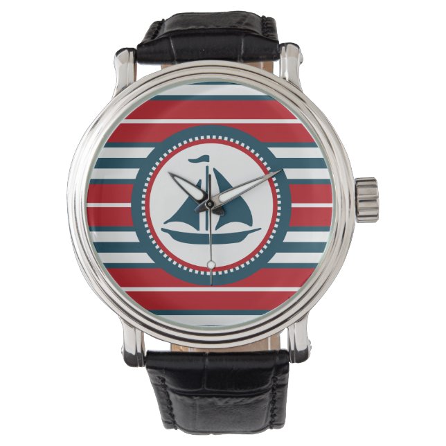 Nautisch ontwerp horloge (Voorkant)