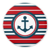 Nautisch ontwerp keramische knop (Voorkant)