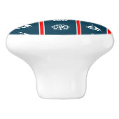 Nautisch ontwerp keramische knop (Zijkant)
