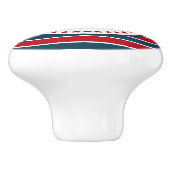 Nautisch ontwerp keramische knop (Zijkant)