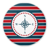 Nautisch ontwerp keramische knop (Voorkant)