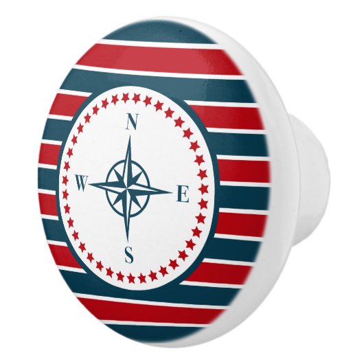 Nautisch ontwerp keramische knop (Rechts)
